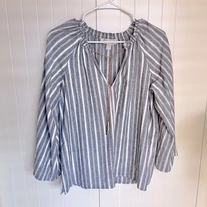 Michael Kors top with gold chain detail